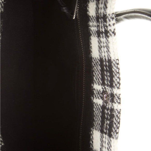COPY - Saint Laurent, Rive Gauche wool tote, like new - Picture 5 of 5